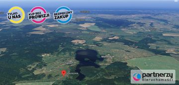 Działka nad jeziorem salino