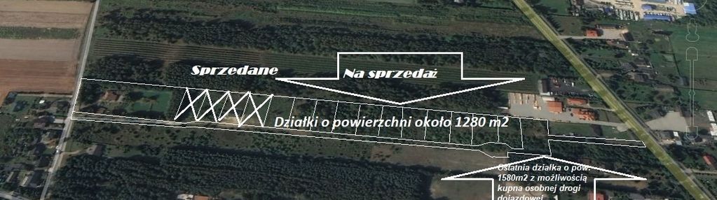 Działki budowlane okup wielki