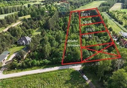 Działka budowlana ok.1400 m2 -wałsnów gm. orońsko