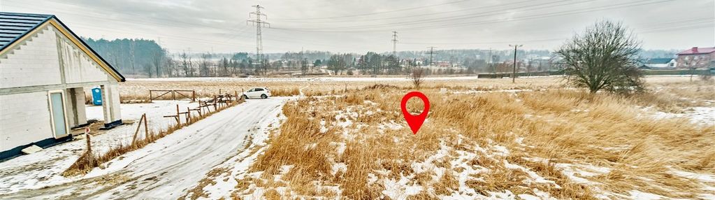 Duża działka budowlana w spokojnej okolicy