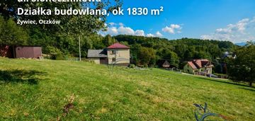 Widokowa działka - 2km nad jezioro żywieckie