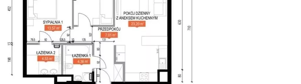 Rytm Kabaty mieszkanie 3 pokoje 67 m2 przy metrze