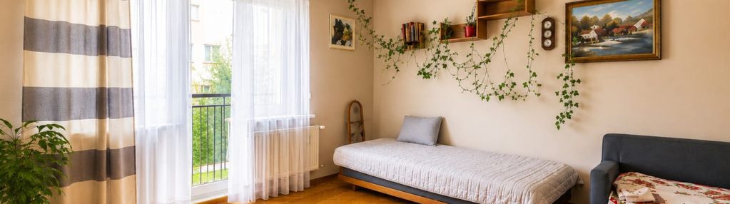 3 pokoje na chełmie, słoneczne mieszkanie 66 m2!