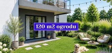 Apartament z ogródkiem 120m2 przy parku!