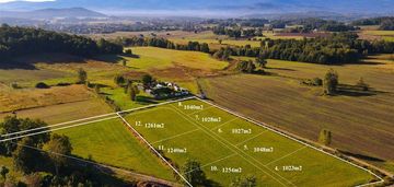 Łomnica - jedne z piękniejszych działek z widokiem