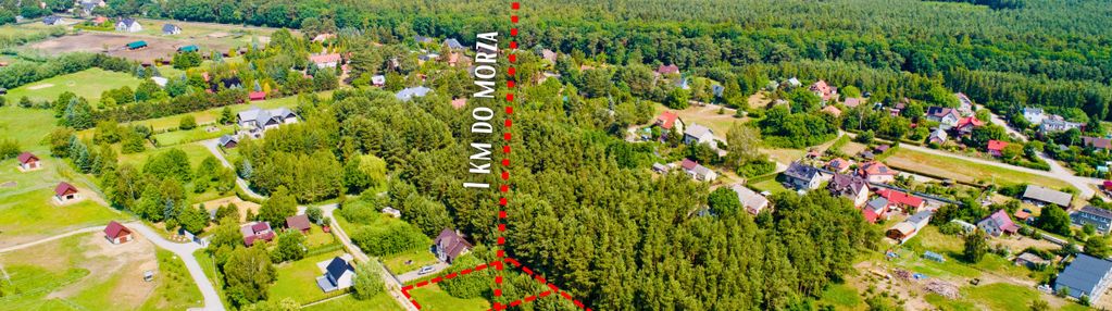 Malownicza działka budowlana nad morzem, junoszyno