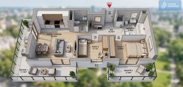 ⭐balkony 23m | garaż 15k | promo-nie czekaj | 0%⭐