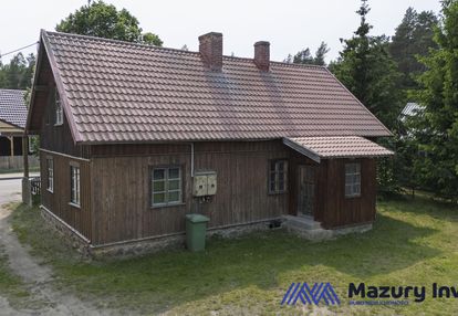 Poniemiecka leśniczówka w piasutnie - jezioro!