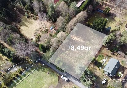 Działka budowlana - włosań - 8,49ar - bajeczna