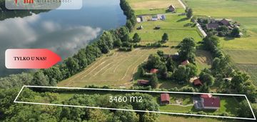 Dom z linią brzegową  jeziora! bory tucholskie