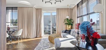 Luksusowy, bezczynszowy apartament| taras i ogród