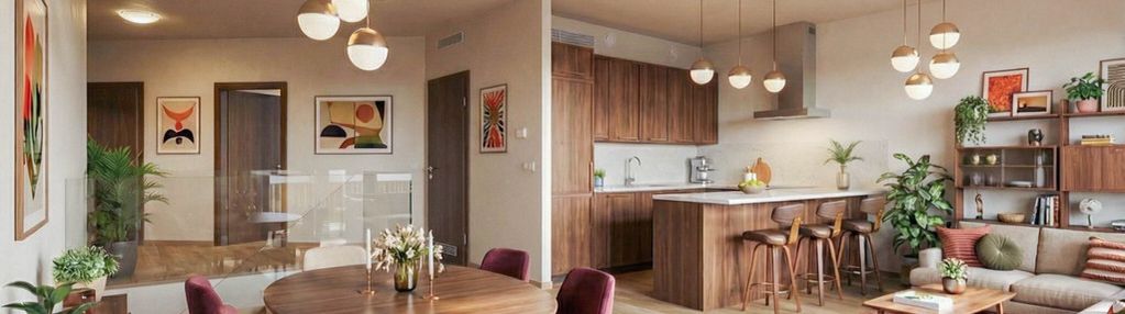 Dwupoziomowe 130m2 z 2 balkonami - stare miasto