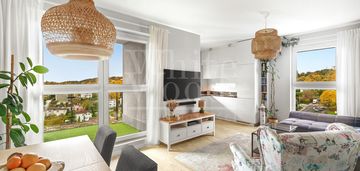 Mieszkanie w nowoczesnym wieżowcu z widokiem