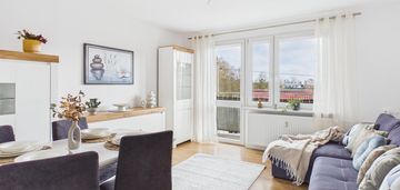 Dwupokojowe mieszkanie po remoncie - 1 piętro w bloku