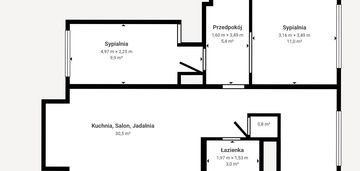 3 pokojowe/dużo zieleni/blisko politechnika śląska/