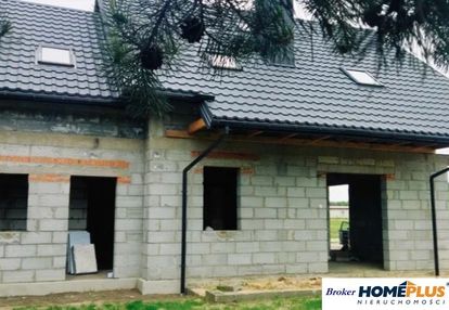 Bliźniak 150 m²,działka 606 m², stan otwarty.