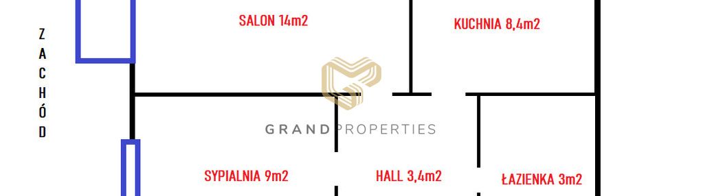 Słoneczne 2 pokoje w centrum wołomina | balkon | b