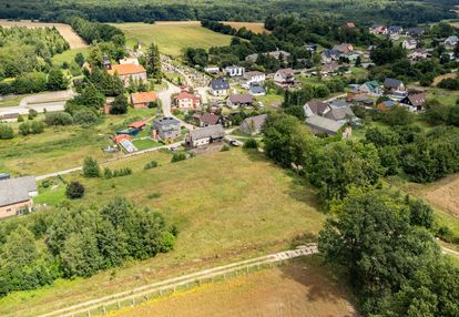 Działka budowlana mechowo - media w drodze