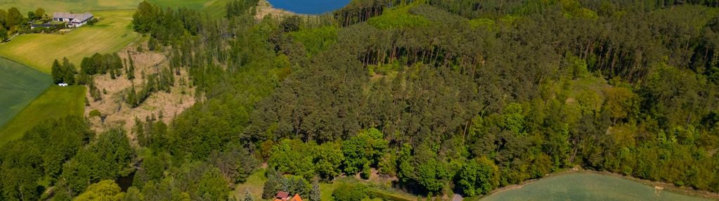 Willa nad jeziorami byszewskimi działka 1,2 ha