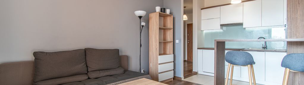 Słoneczne 2-pok z tarasem i garderobą *bagry park*