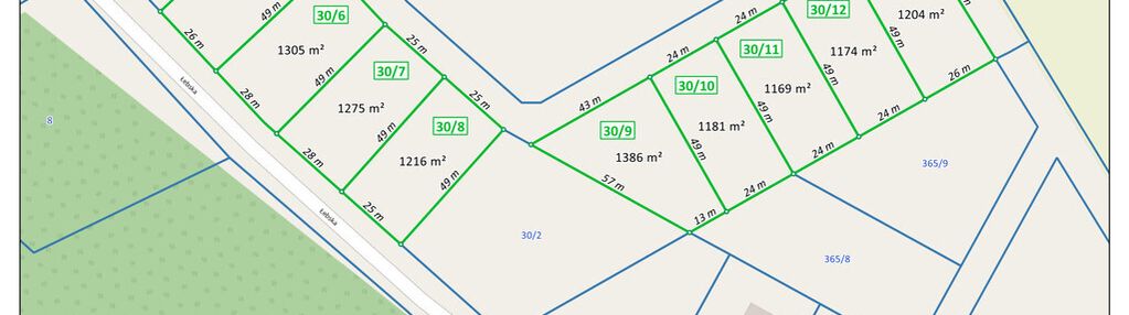 Działki budowlane 7km od łeby