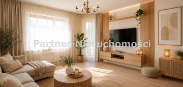 Cegła, 55m2 co własnej aranżacji, piwnica, balkon!