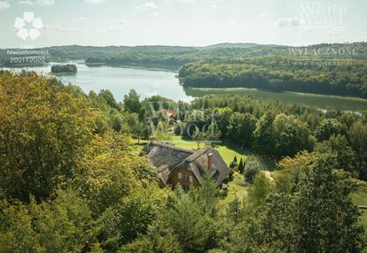 Wyjątkowy dom na kaszubach z widokiem na jezioro.