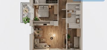 Zobacz zanim zniknie| 4 pokoje | 60,07 m²