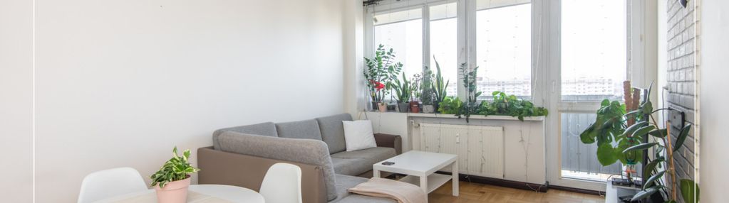 Jasne 2-pokojowe mieszkanie z widokiem !