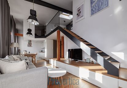 Dwupoziomowe kamienica parking park skaryszewski