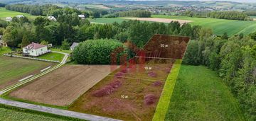 Widokowe działki pod lasem, 20 km od rzeszowa