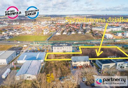 Działka prod-usług 6904 m2 gdańsk kokoszki