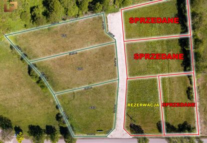 4 gotowe działki z warunkami zabudowy budowlane