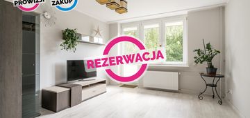 2 pokoje z balkonem - widok na zieleń !