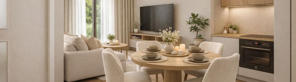 3-pokojowe mieszkanie z ogrodem | 56 m² | segment