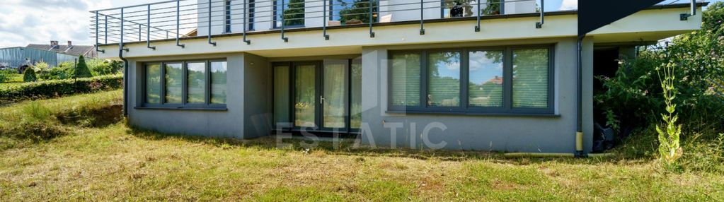 Nowoczesny dom typu studio | duży taras