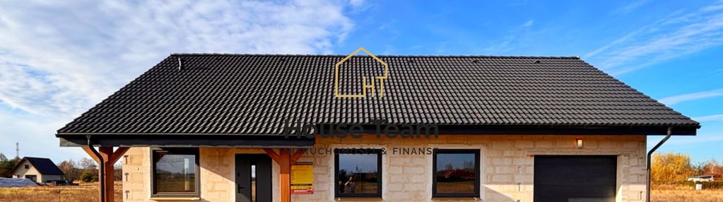 Nieduży dom do wykończenia - 118 m2, małe rudy