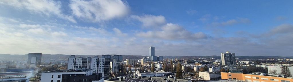 2 pokoje z dużym balkonem