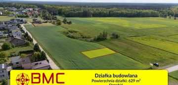 Działka budowlana 629m2 strzebiń ul. kościuszki