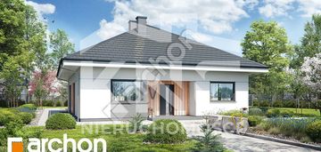 Nowoczesny parterowy dom.