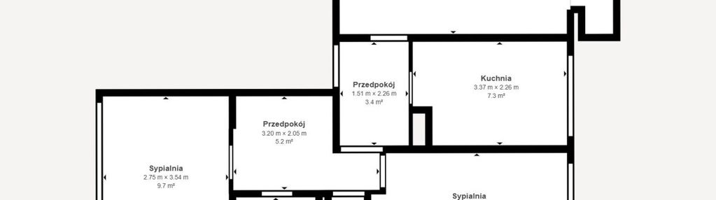 Rezerwacja ! 55m2 do własnej aranżacji !