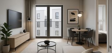 Mieszkanie 2-pokojowe z balkonem — deweloperka