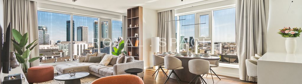 Przestronny apartament w unique tower z widokiem!
