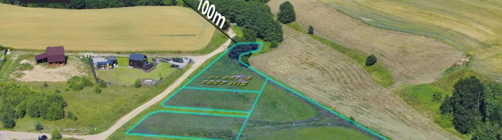 Połęczyno – działka 100 m od jeziora!