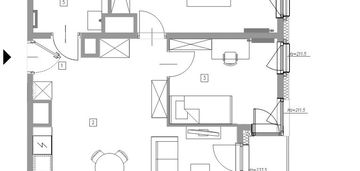 3 pokoje z aneksem. gotowe. stan deweloperski.