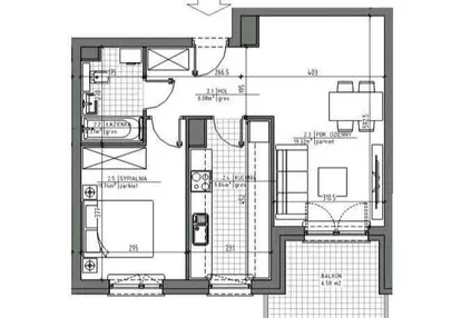 Mieszkanie, 52,12 m², Grójec