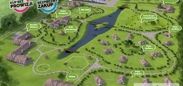 Działka z projektem osady spa