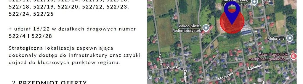 Bielsko - stare bielsko działki inwestycyjne