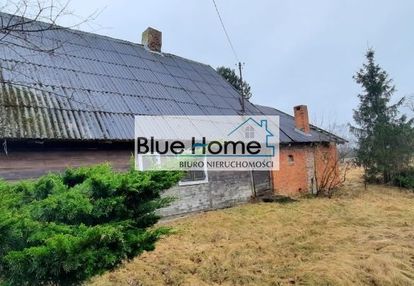 Działka + budynek z bali