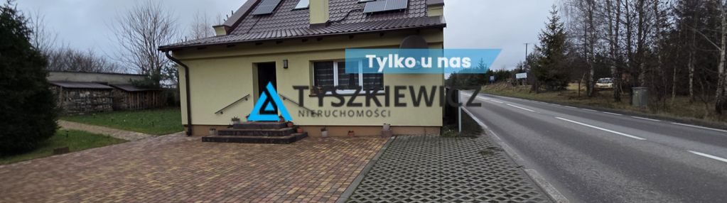 Dom z dużą działką przy drodze wojewódzkiej nr 212